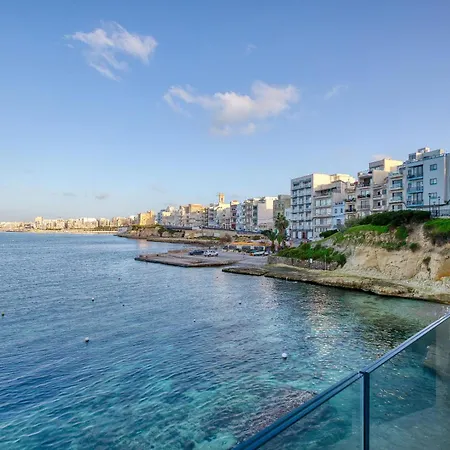 2br Seafront Elegance With Balcony & Sea Views By 360 Estates * St. Paul's Bay