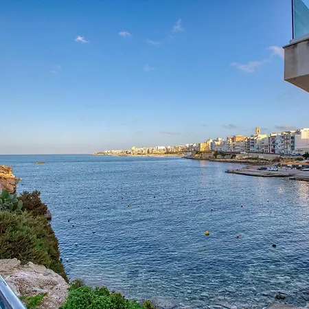 2br Seafront Elegance With Balcony & Sea Views By 360 Estates * St. Paul's Bay