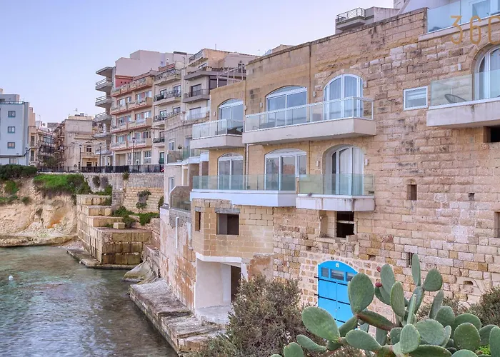 2br Seafront Elegance With Balcony & Sea Views By 360 Estates St. Paul's Bay